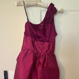 Alexis Ardmor Pink one shoulder dress
